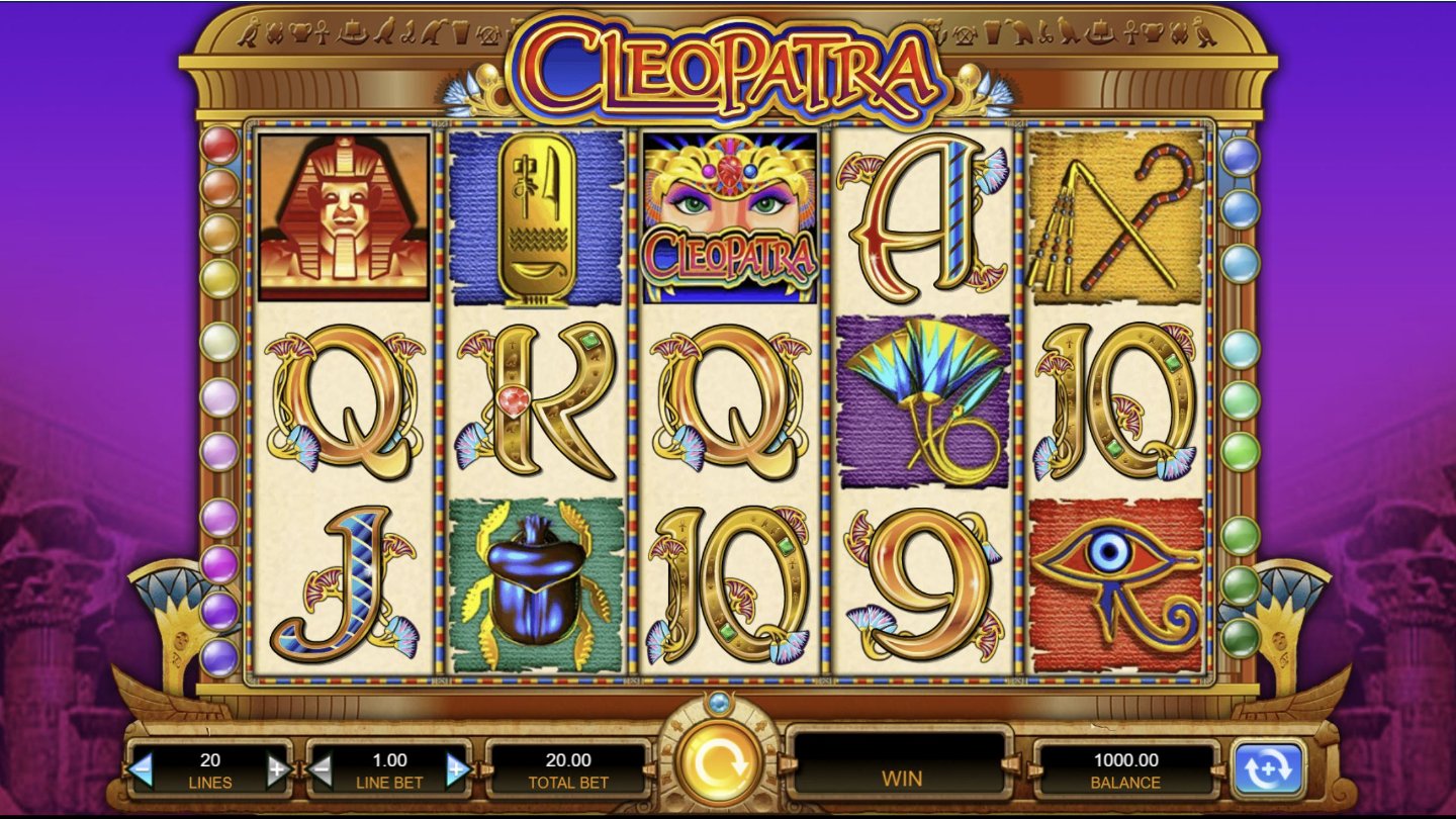 Cleopatra slot review - Cleopatra reels